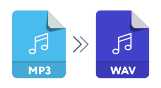 Redondear a la baja Finanzas hermosa Convertir MP3 a WAV - en línea y gratis